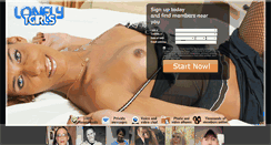 Desktop Screenshot of lonelytgirls.com
